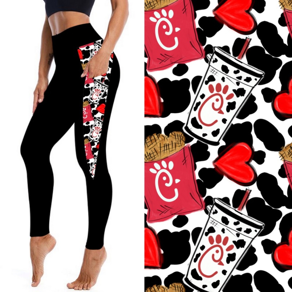 Barker basic legging in size TC chick-fil-a brand new